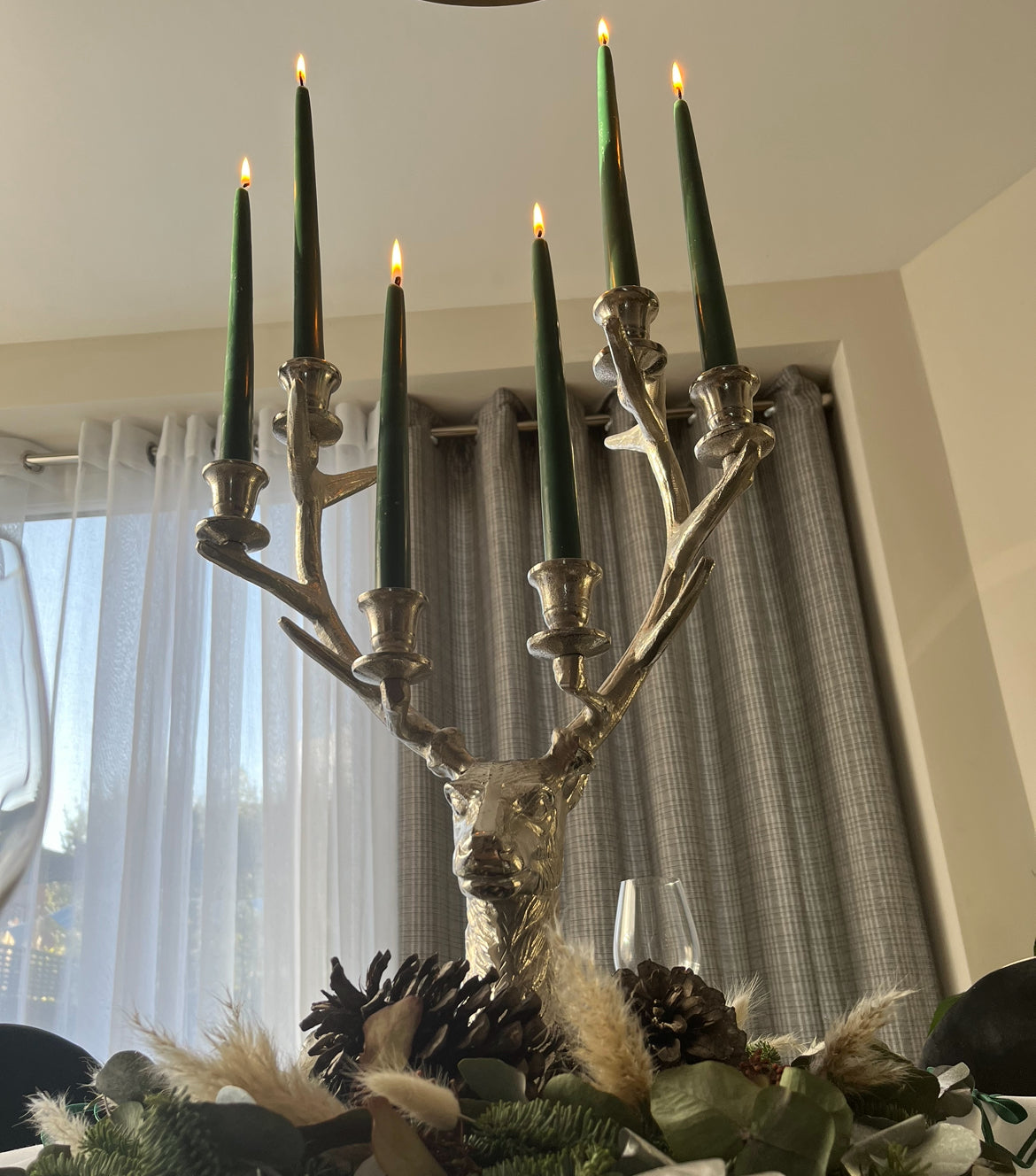 Winter Stag Candelabra